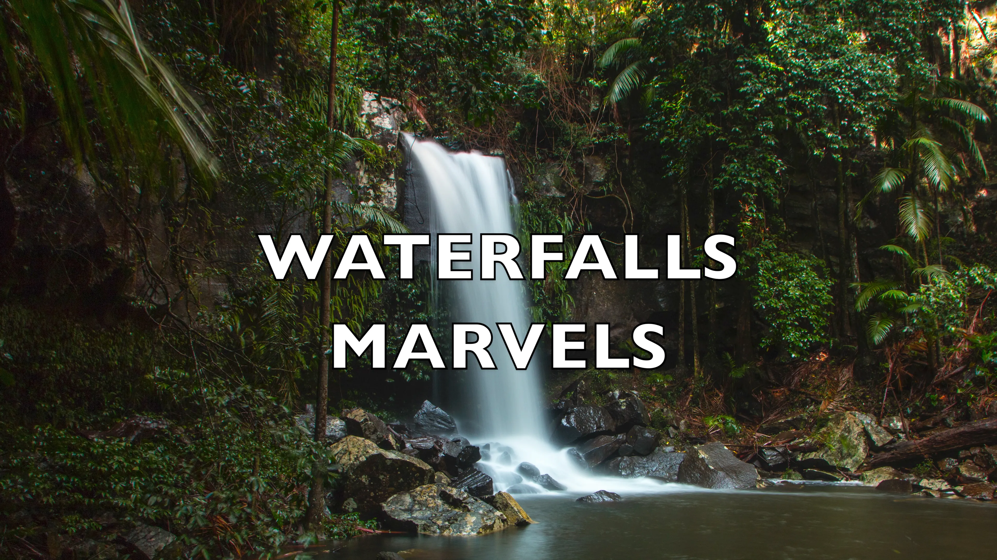 Waterfalls Marvels poster